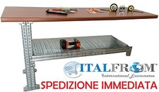 Modulo Aggiuntivo Banco Lavoro Bancone da Lavoro Robustissimo 150x60x105cm
