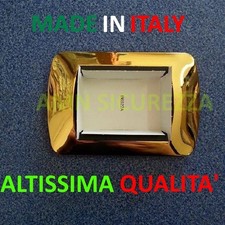 PLACCA ORO LUCIDO METALLO