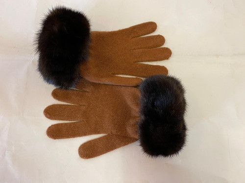 Guanti pelliccia visone mink - guanti,