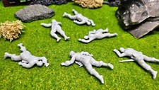 6x Resina WW2 Figure Gefallene