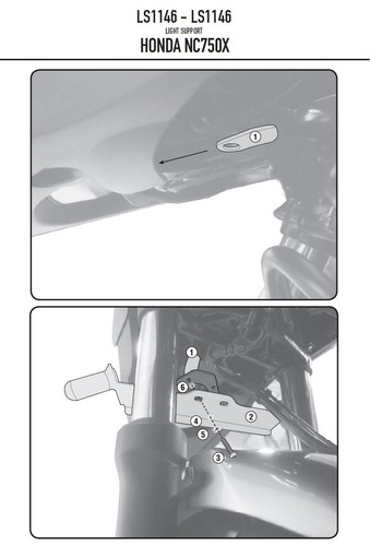 Ls1146 givi kit - givi,