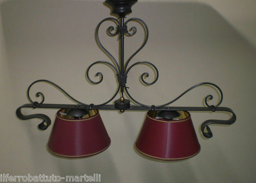 Lampadario bilancia ferro - lampadario,