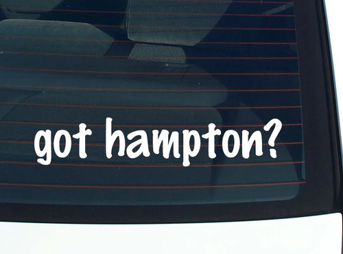 Got hampton adesivo - hampton?,