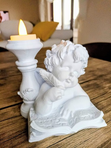 Portacandele cherubino - cherubino, |