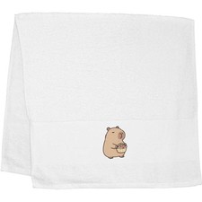 'Capybara con cesto di frutta'
