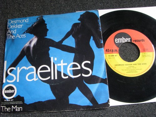 Desmond dekker israelites - dekker-israelites, 7"