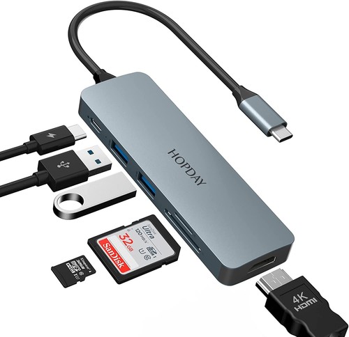 Hub usb con - usb, c