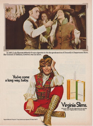 1971 virginia slims sigarette - 1971,