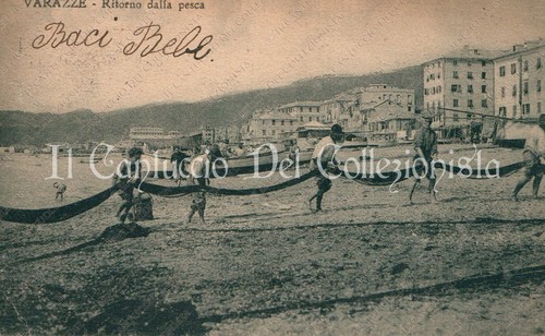 1923 varazze ritorno dalla - varazze,