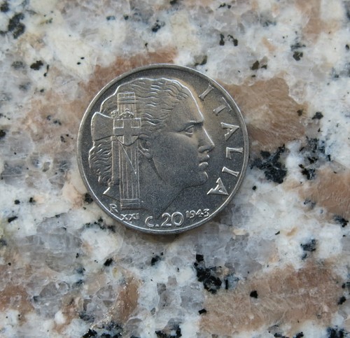 Centesimi del 1943 - 20, regno