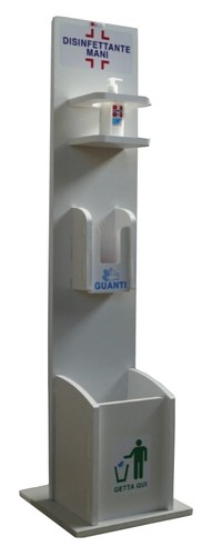 Colonna igienizzante bianca - colonna,
