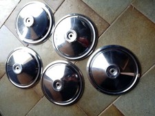 FIAT 500 L COPPE RUOTA BORCHIE COPRICERCHI ACCIAIO HUB CAPS 5PZ