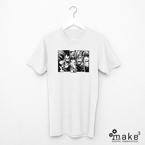 Shirt death note - note, (manga