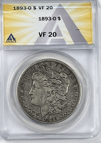 1893 dollaro morgan - 1893-o, morgan: