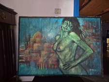 Quadro originale Abdul Rahem Tatari con firma