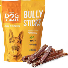 Natural Dog Treats - Bastoncini Di Manzo per Cani - Nervo Di Bue Da Masticare - 