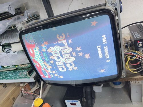 Circus charlie pcb - pcb, konami