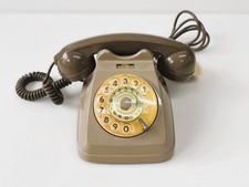 Telefono fisso a filo con ghiera colore grigio SIP FACE STANDARD F 63 vintage