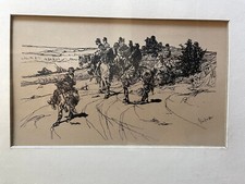 GIOVANNI FATTORI, litografia