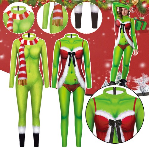 Tuta cosplay mostro natale - tuta,