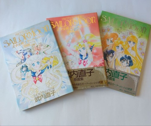 Sailor moon original art book - sailor,
