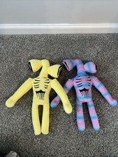 Set 2 peluche testa di sirena