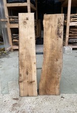 Tavole di legno di noce 2 pezzi max 110x max 27 x 3