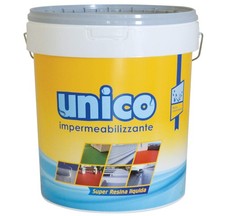 Super Resina Liquida Impermeabilizzante Grigio ICOBIT Unico 5 kg
