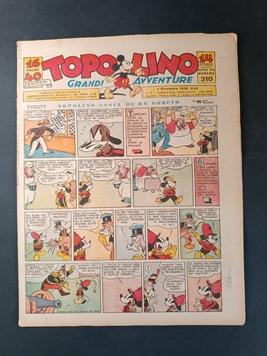 Fumetto topolino grandi - topolino,