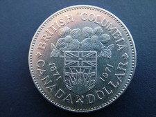1 DOLLARO CANADA' 1871 -1971