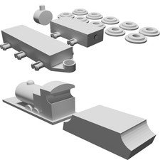 Modello Treno James per Thomas