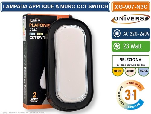 Plafoniera led smd ovale 23w - led,