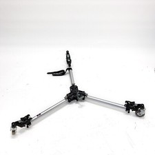 Dolly 181 MANFROTTO argento adatto per grossi treppiede robusto video cinema
