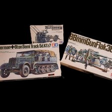 Lotto 3 modellini Tamiya 