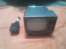 Coby CX-TV2 5" Televisore Portatile Bianco e Nero Radio AM/FM Auto Barca Casa