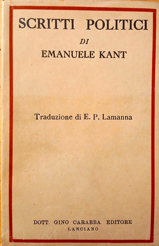 Scritti politici emanuele - politici, di