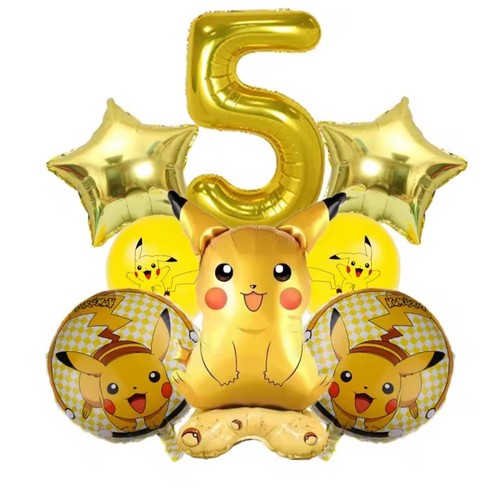 Palloncini tema simil pokèmon - tema,