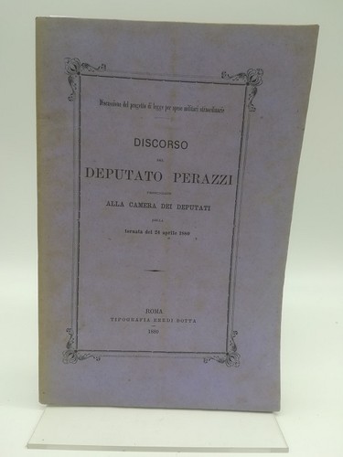 Perazzi discussione del - perazzi,,