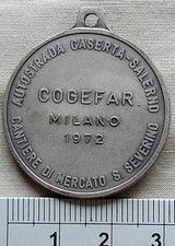 Medaglia COGEFAR MILANO AUTOSTRADA CASERTA-SALERNO