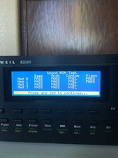 Kurzweil K2500R VAST