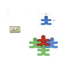 GIOCO IN LEGNO OMINI COLORATI