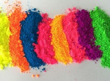 Polvere pigmento fluorescente