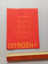 Citroen produzione modelli ID - DS 1968 depliant italiano originale
