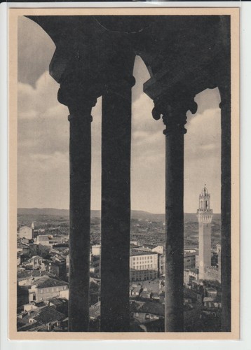 Antica cartolina siena - antica,