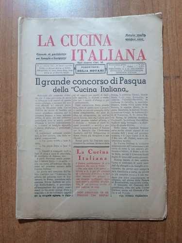 Cucina italiana 1935 - la,