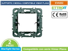 COPPIA SUPPORTI 2 MODULI 2M