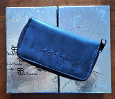 PORTACHIAVI PELLE UNISEX 6 GANCI CON ZIP Renato Balestra NUOVO con scatola