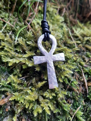 Collana con ciondolo ankh - collana,