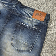 Jeans uomo 38 indaco gamba