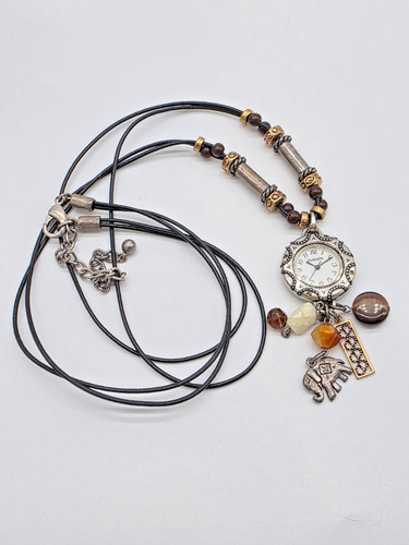 Collana orologio artigianale - collana,